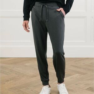 Cozy Earth Men's Bamboo Jogger Pant in Charcoal Gray